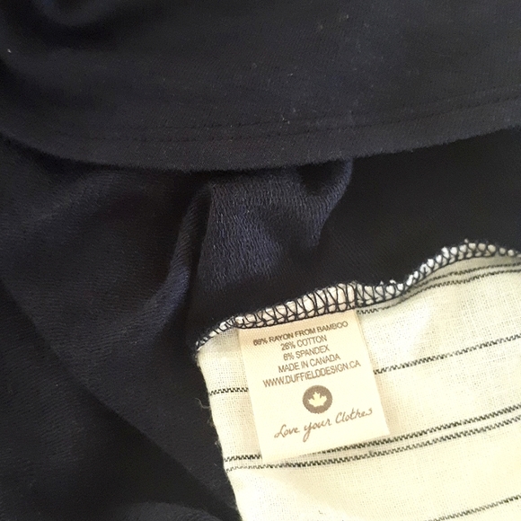 Duffield design Breezy Cotton Tee Navy/New - Picture 7 of 7